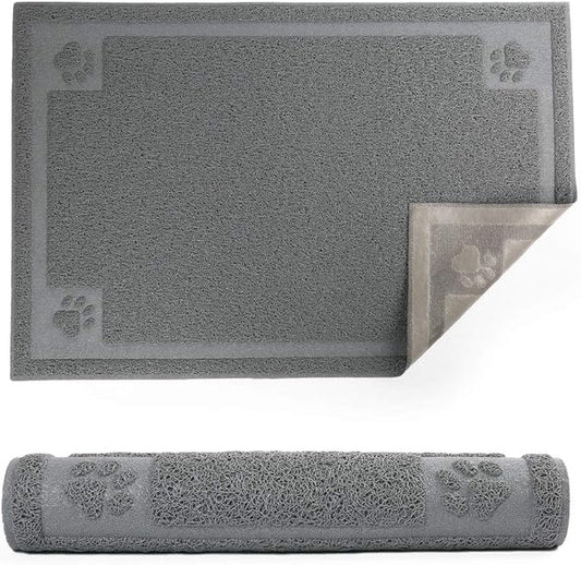 Prime Pets Dog Food Mat Waterproof, 35”x 24”, Pet Mat by PrimePets