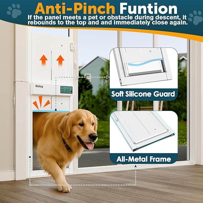 Automatic Sliding Glass Dog Door - Image 8