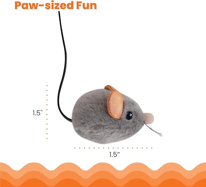Catstages Squeak Squeak Mouse Cat Toy - Image 6