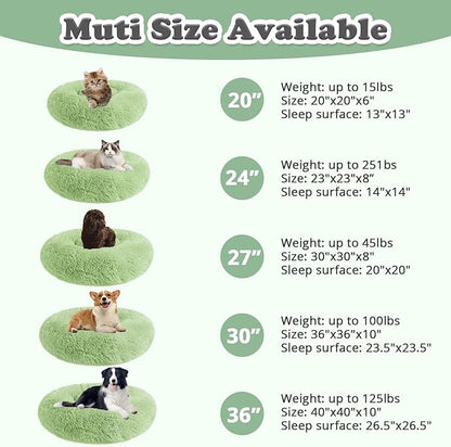JOLLYVOGUE Dog & Cat Bed, Calming Anti-Anxiety Pet Bed - Image 5