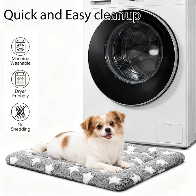 Dog Bed Mat, Reversible Crate Pad & Cute Dog Bed - Image 5