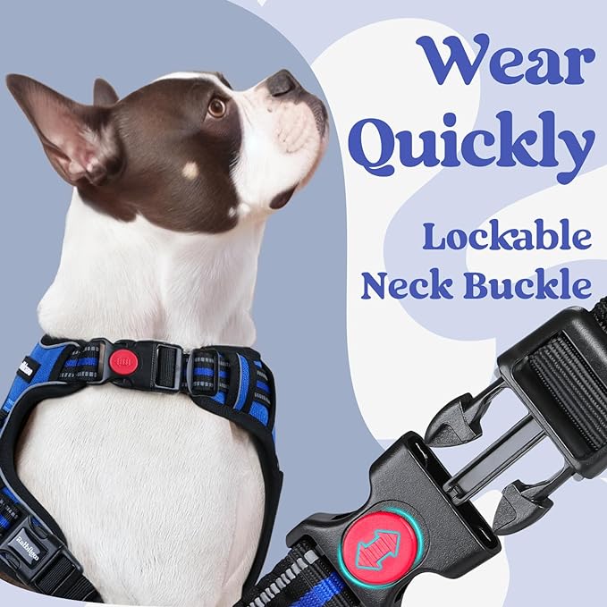 rabbitgoo Dog Harness for Large, No Pull Easy On & Off - Image 2