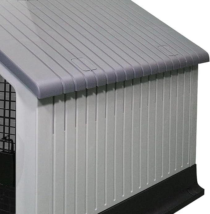 Dog House, Indoor or Outdoor Durable Plastic Waterproof Animal Shelter - Image 10