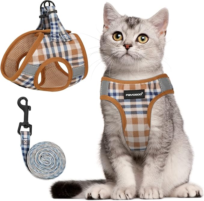 FAYOGOO Cat Harness and Leash Set) - Image 7