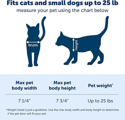 PetSafe Big Cat Door Interior and Exterior Pet Door - Image 8