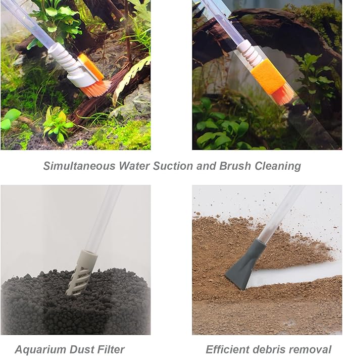 AREPK Compact Aquarium Siphon Vacuum and Water Changer Kit - Image 3