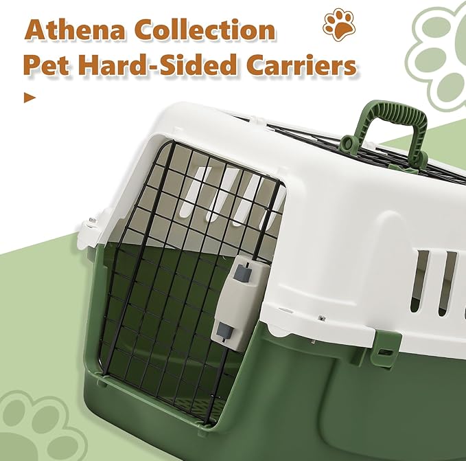 Athena Collection 22" Hard-Sided Travel Pet Carrier - Image 4