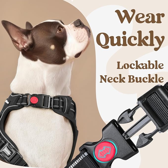 rabbitgoo Dog Harness for Large, No Pull Easy On & Off - Image 2
