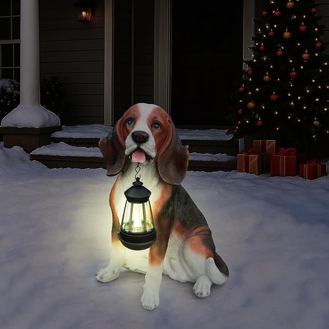 Beagle Dog Garden Statue - Image 8