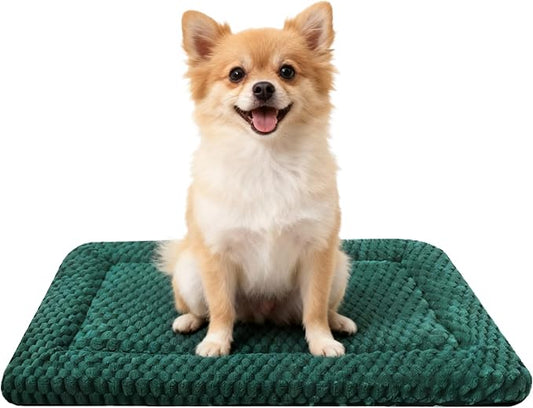 Dog Bed Mat - Dog Crate Pad - Reversible Mat by FogkissComfyPawsHome