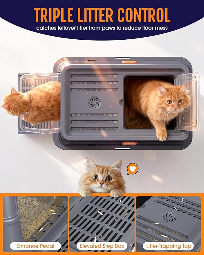 Powools Cat Litter Box - Image 2