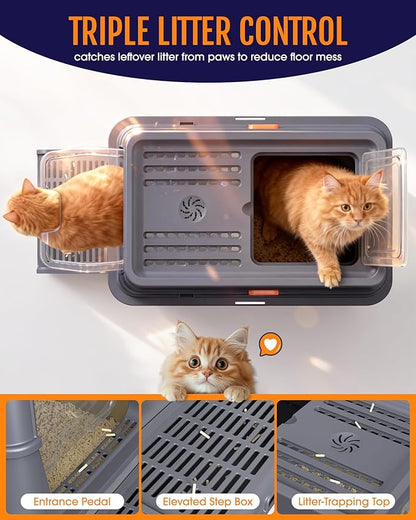 Powools Cat Litter Box - Image 2