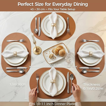 Premium Thick Silicone Placemat，Heat & Oil Resistant, Non-Slip Table Mat - Image 8