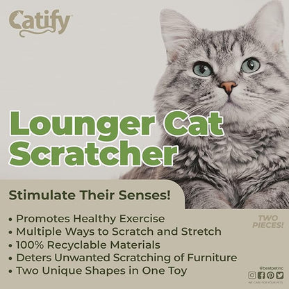 Best Pet Supplies Catify Cat Scratcher, Fun Interactive Scratchers, Claw Safe - Image 5