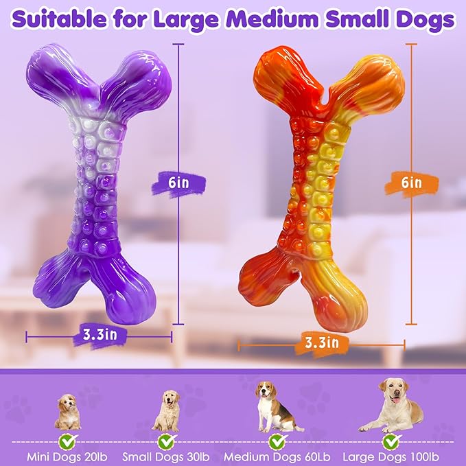 WOWBALA Dog Chew Toy Aggressive Chewers - Image 4