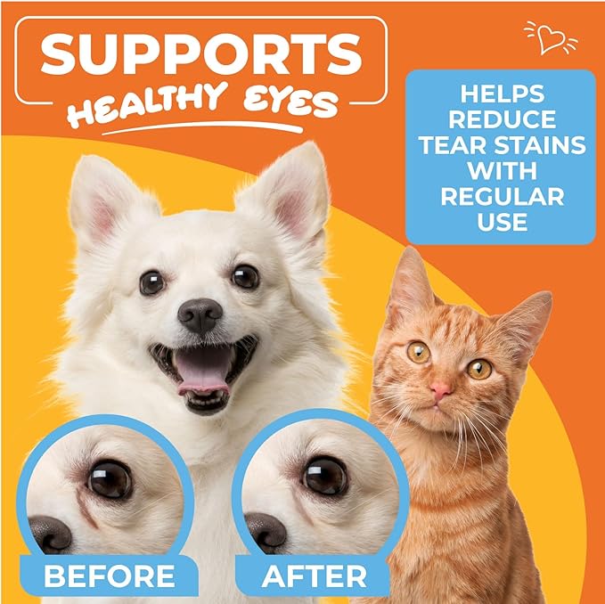 Dog & Cat Eye Wipes Hypoallergenic Eye & Face Wipes - Image 3