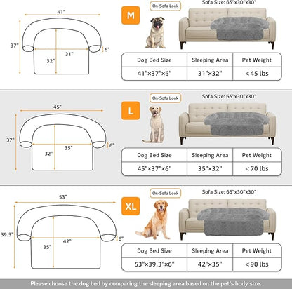 GGIB Calming Dog Bed Fluffy Plush Dog Mat - Image 5