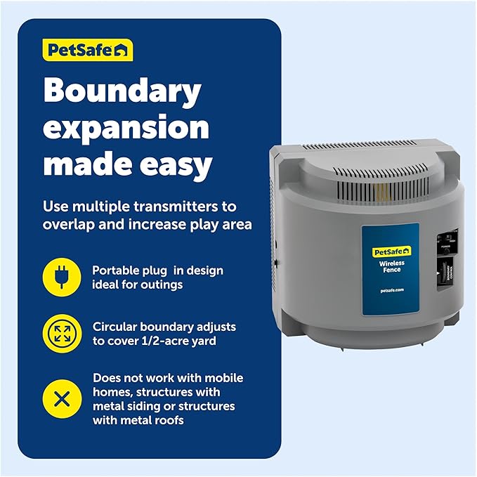 PetSafe Wireless Fence Extra Transmitter, Increase Your Existing Wireless Fence - Image 4