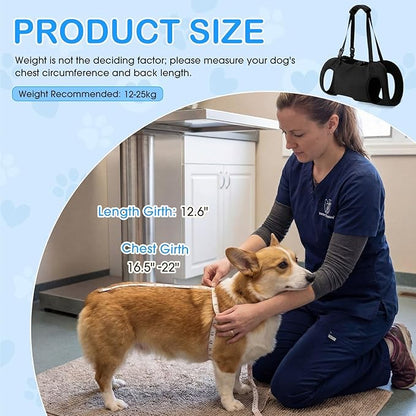 Shinylin Dog Carry Sling Emergency Backpack Pet Legs Support and Rehabilitation - Image 3