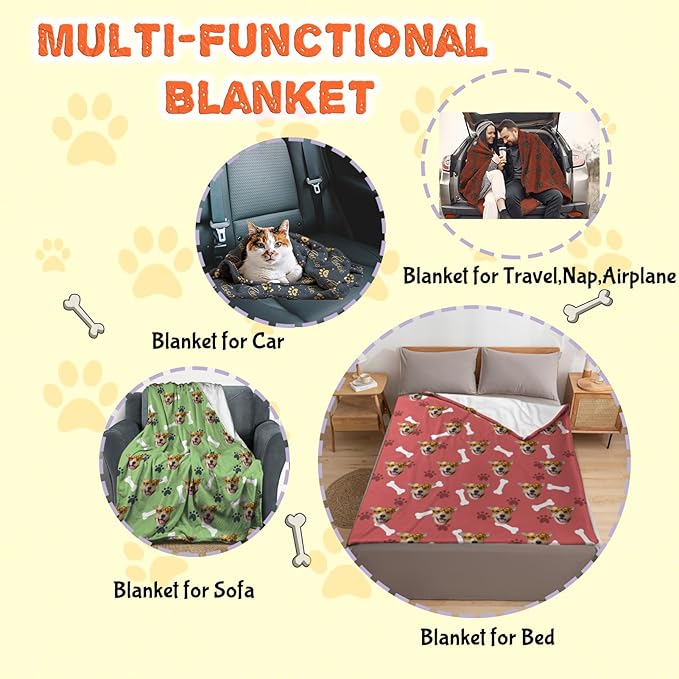 Customized Dog Blanket with Name - Image 6