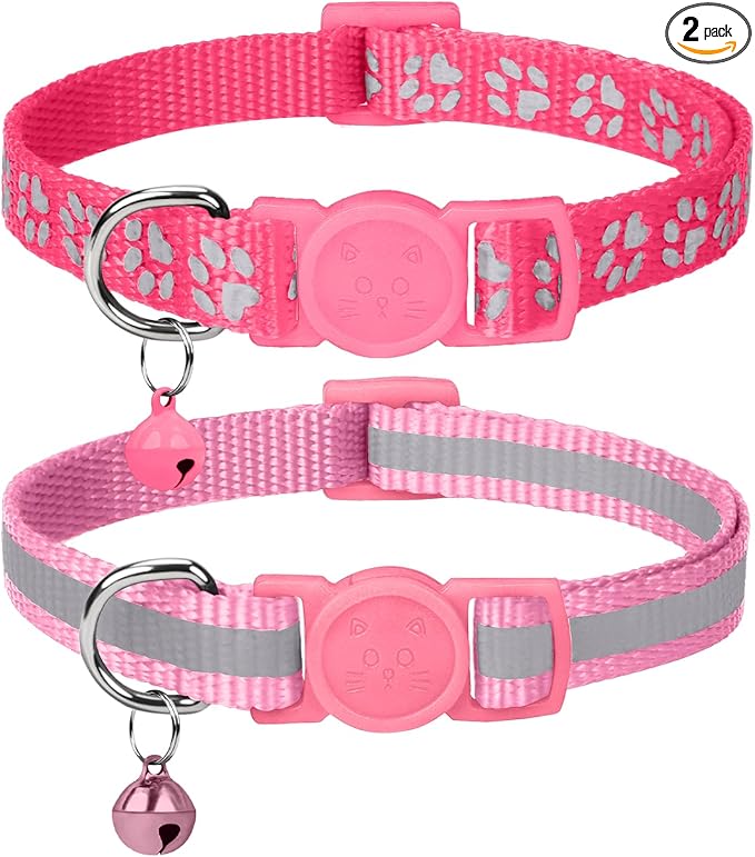 Taglory Reflective Cat Collar Breakaway by Taglory