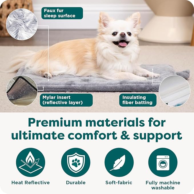 FurHaven ThermaNAP Faux Fur Self-Warming Mat - Image 5