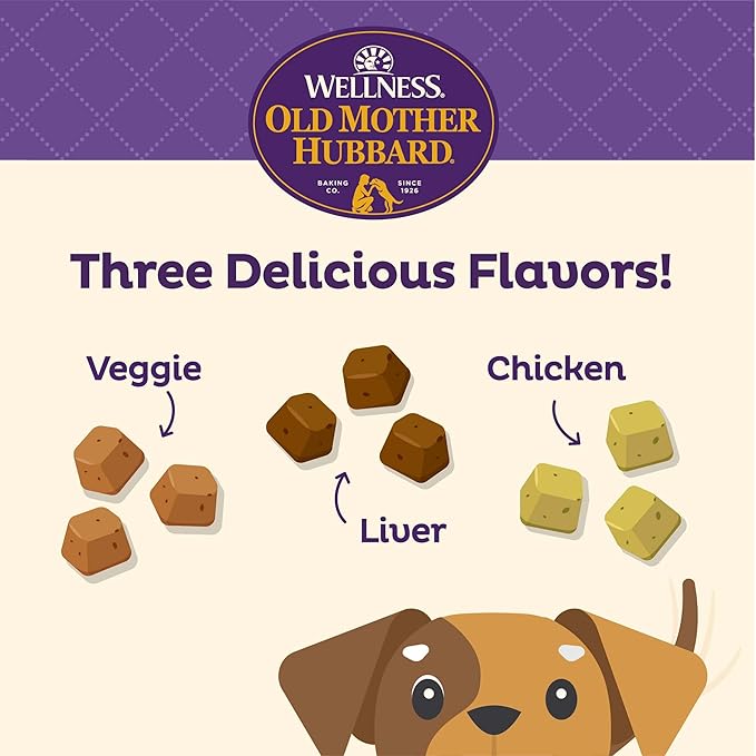 Old Mother Hubbard Wellness Training Bitz Assorted Mix Dog Treats, Natural - Image 3