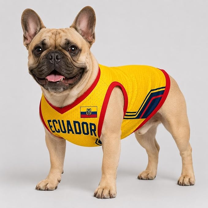 V-DECORPARKS Dog Jersey Custom Name Number, Pets Soccer Jersey - Image 4