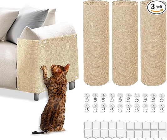 Cat Scratch Mat, Couch Protector from Cats Claw, Cat Scratch Furniture by TEBANTY