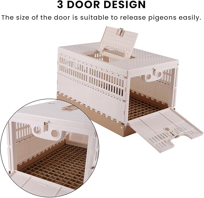Plastic Foldable Pigeon Cage - Image 3