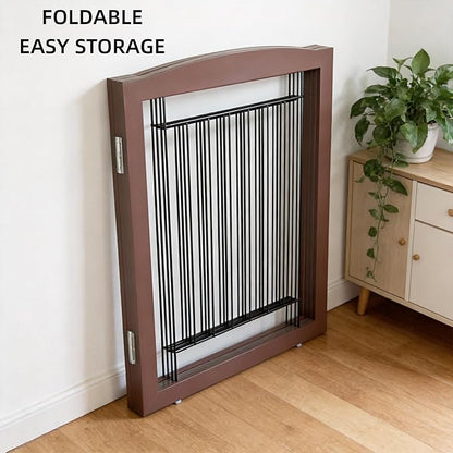 ZJSF Freestanding Dog Fence Indoor, Foldable Dog Gate - Image 8