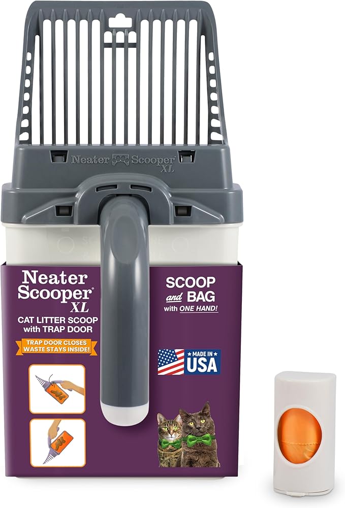Neater Pet Brands Neater Scooper XL Cat Litter Scoop, 15 Refill Bags – by NeaterPetBrands