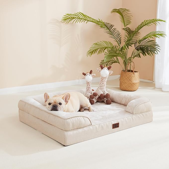 EHEYCIGA Orthopedic Dog Beds for Extra Large Dogs, Waterproof Memory Foam XL - Image 5