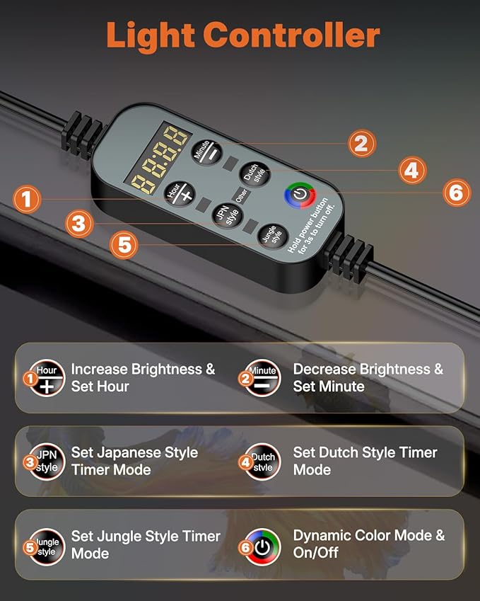 Pawfly Aquarium Light with Bluetooth - Image 7