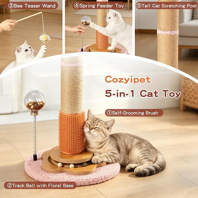 45" Tall Cat Scratching Post - Image 3
