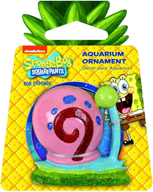 Penn-Plax Officially Licensed Spongebob Squarepants Aquarium Ornament – Gary – by Penn-Plax