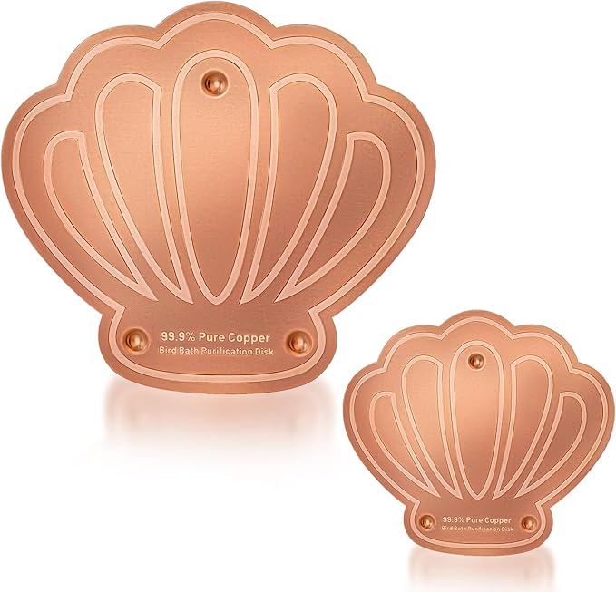 Bird Bath Copper Disk by Yncotte