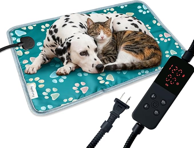 furrybaby Dog Heating Pad, Pet Heating Pad by FurrybabyPetSupply