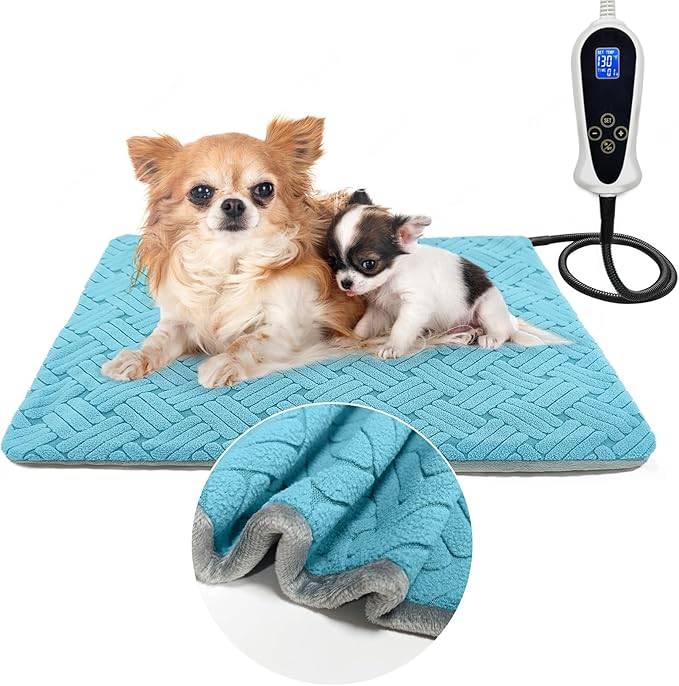 Cat Heating Pad, 18x18 in Pet Heating Pad by RCSLL