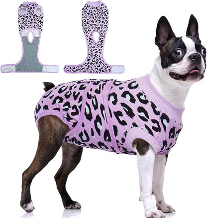 FUAMEY Recovery Suit for Dogs After Surgery, Soft Breathable Dog Bodysuit by FUAMEY