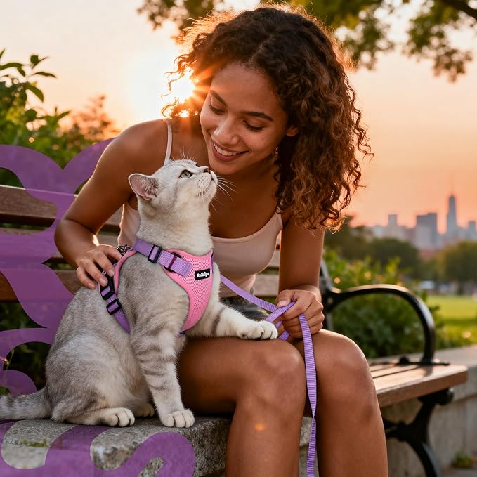 rabbitgoo Cat Harness and Leash Set, Escape Proof Kitten Harness - Image 9