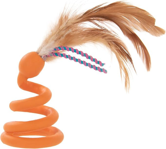 Petlinks Batty Boing Soft Spring & Feather Cat Toy by Petlinks%C2%AE