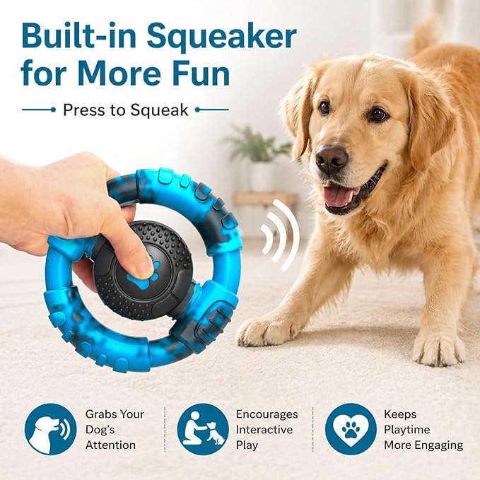 Pamlulu Tough Dog Toys for Aggressive Chewers, Indestructible Dog Toy for Large - Image 5