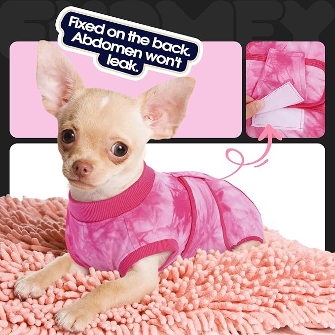 FUAMEY Surgery Recovery Suit for Medium Dogs, Dog Surgery Suit Female Spay Male - Image 8