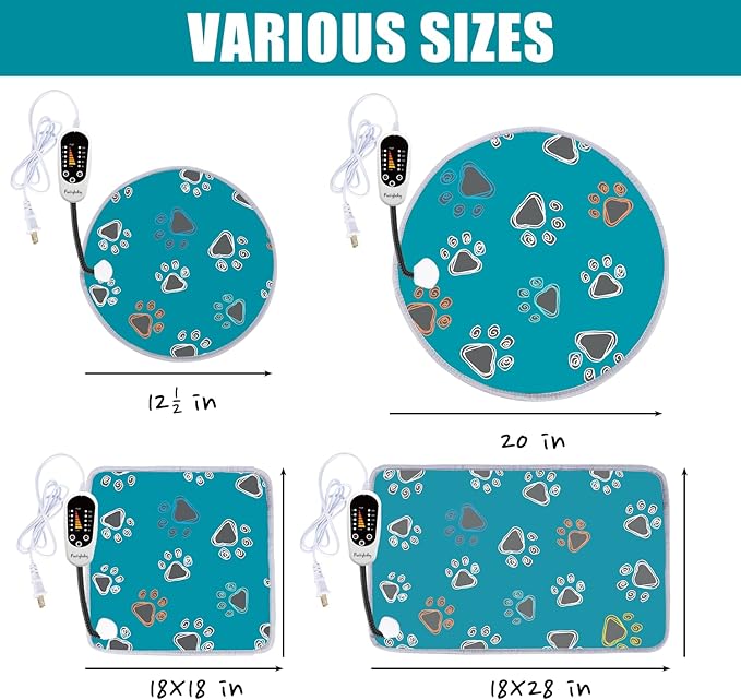 furrybaby Dog Heating Pad, Pet Heating Pad - Image 8