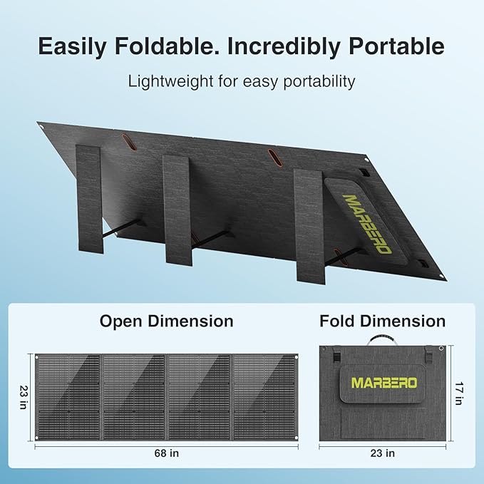 MARBERO 200W Portable Solar Panel - Image 6