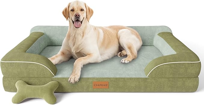 CWAWZ Jumbo Dog Bed for Extra Large Dogs, Orthopedic Dog Bed by CWAWZ