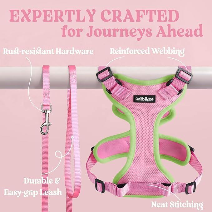 rabbitgoo Cat Harness and Leash Set, Escape Proof Vest Harness - Image 7