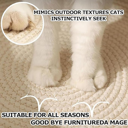 Instinct Basket, Stimuli Handwoven cat Basket Rope Cotton Eliminates Bed - Image 5