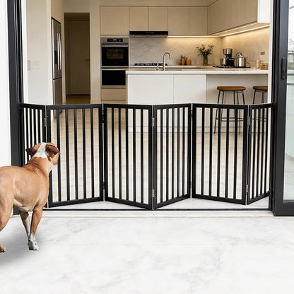 Dog Gate Indoor, Freestanding Dog Fence - Image 2